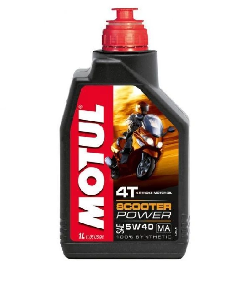 MOTUL Scooter Power 4T MA 5W-40 1L kiszerelésű 100% szintetikus motorolaj