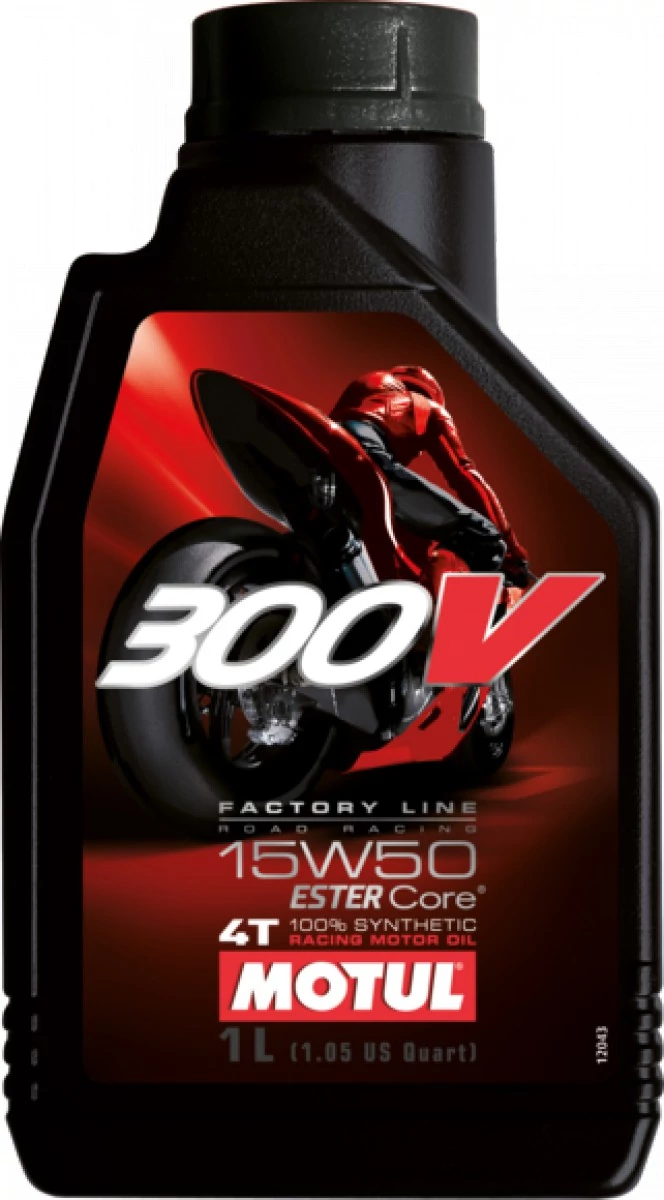 MOTUL 300V 4T FACTORY LINE 15W-50 1L kiszerelésű 100% szintetikus motorolaj 104125
