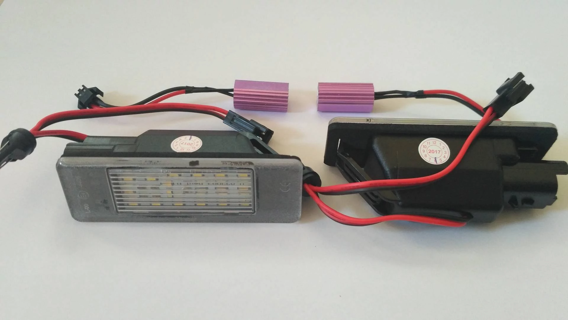 Mercedes Benz Sprinter W906 Vito Viano W639 fehér SMD LED rendszámtábla világítás