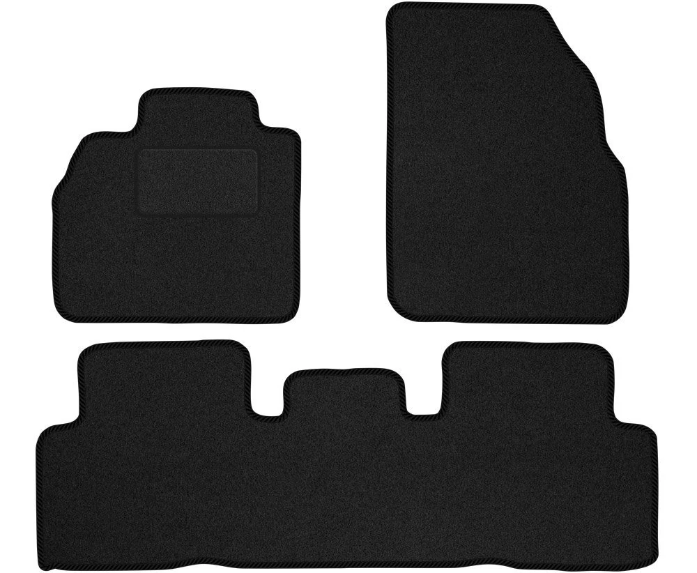 Renault Scenic II 2003-2009 prémium fekete velúrszőnyeg szett