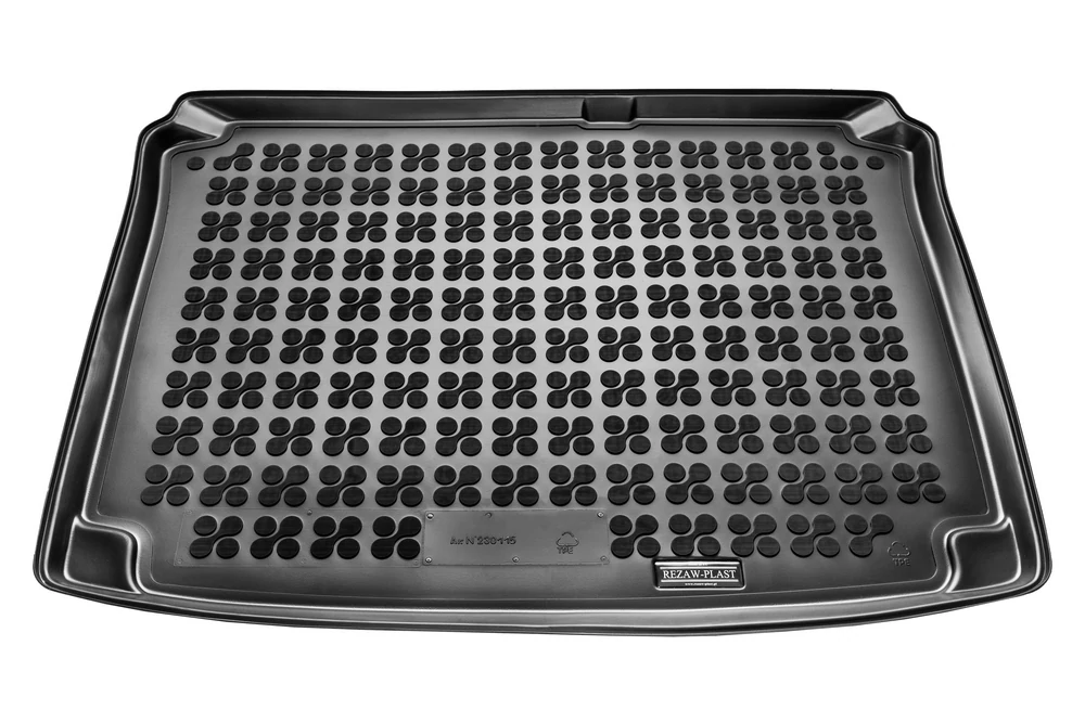 Citroen C4 I Rezaw-Plast 230115 fekete TPE szintetikus gumi csomagtértálca