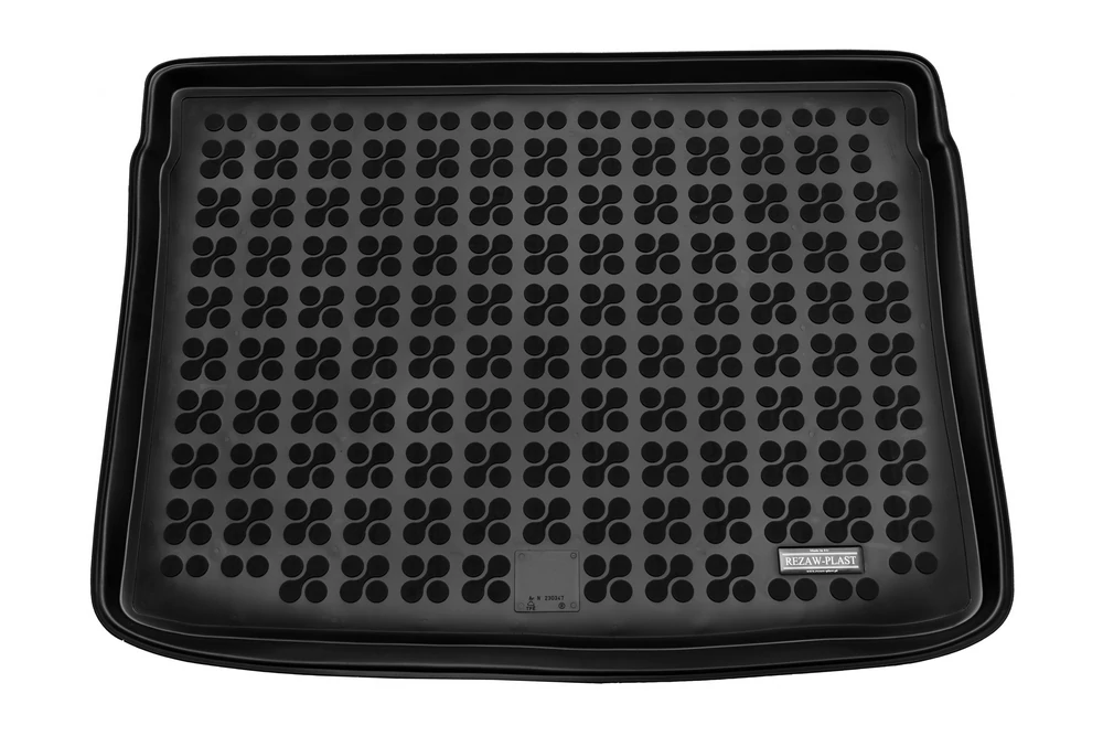 Fiat 500X Rezaw-Plast 230347 fekete TPE szintetikus gumi csomagtértálca
