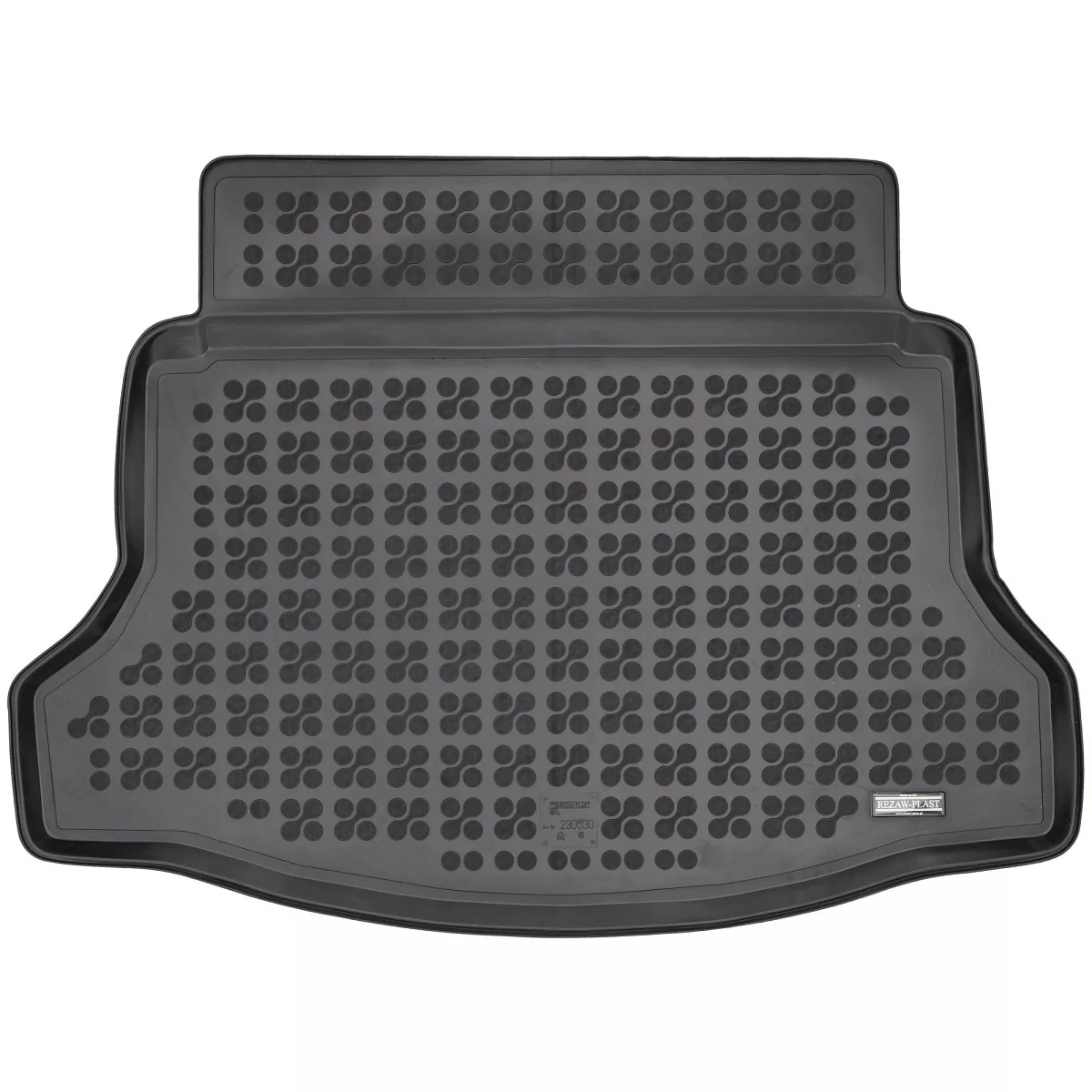 Honda CIVIC X Ferdehátú Rezaw-Plast fekete TPE szintetikus gumi csomagtértálca 230530