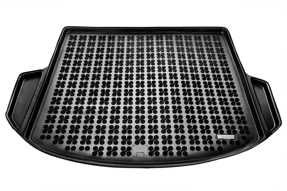 Hyundai SANTA FE III Rezaw-Plast fekete TPE szintetikus gumi csomagtértálca 230632