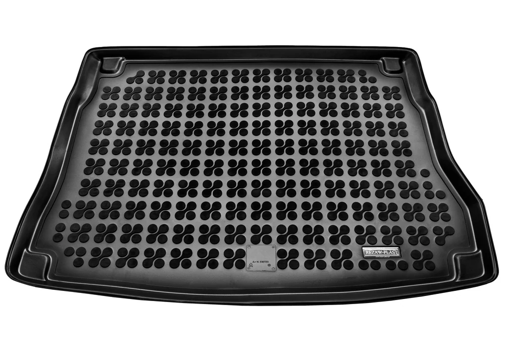 KIA PROCEED I Ferdehátú Rezaw-Plast fekete TPE szintetikus gumi csomagtértálca 230723