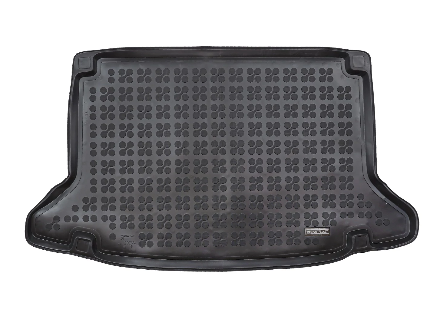KIA E-NIRO I Rezaw-Plast fekete TPE szintetikus gumi csomagtértálca 230764