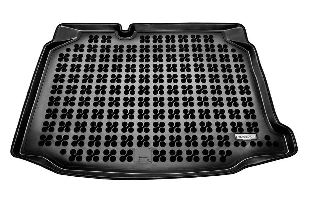 SEATLEON III Ferdehátú / Sport Coupe Rezaw-Plast 231425 fekete TPE szintetikus gumi csomagtértálca