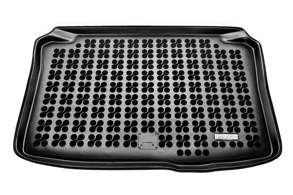 Skoda FABIA I Ferdehátú Rezaw-Plast 231501 fekete TPE szintetikus gumi csomagtértálca