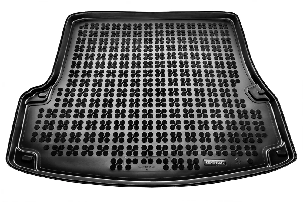 Skoda OCTAVIA II Ferdehátú Rezaw-Plast 231510 fekete TPE szintetikus gumi csomagtértálca
