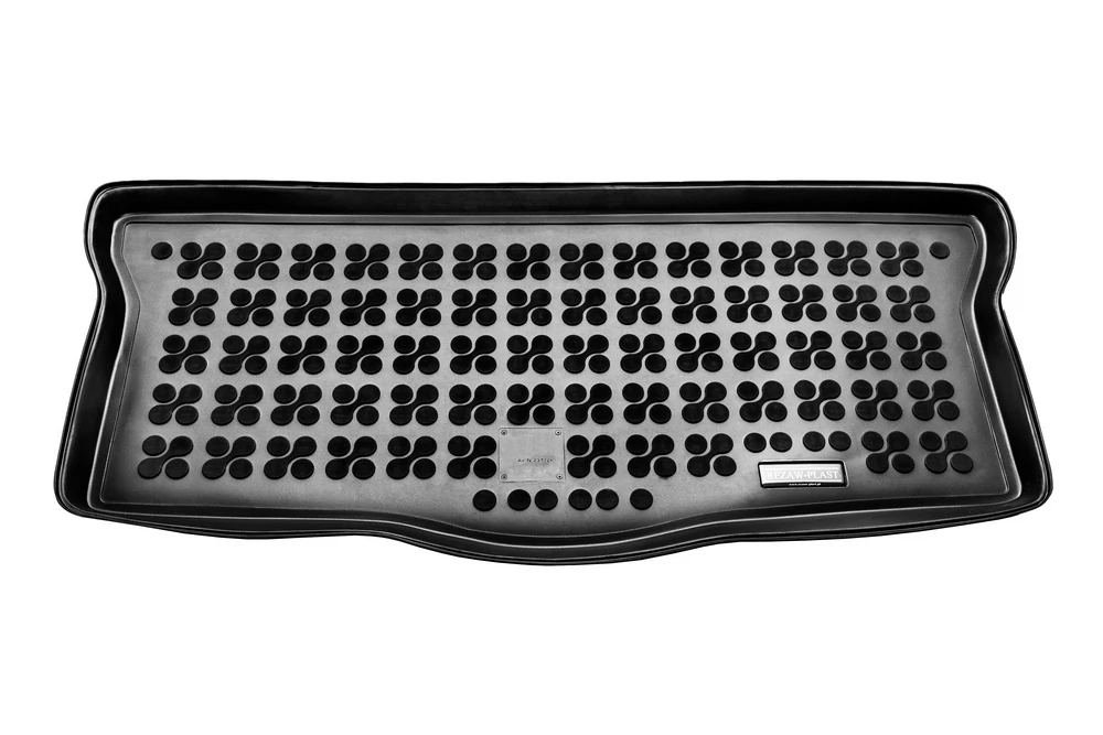 Toyota AYGO I Rezaw-Plast 231724 fekete TPE szintetikus gumi csomagtértálca