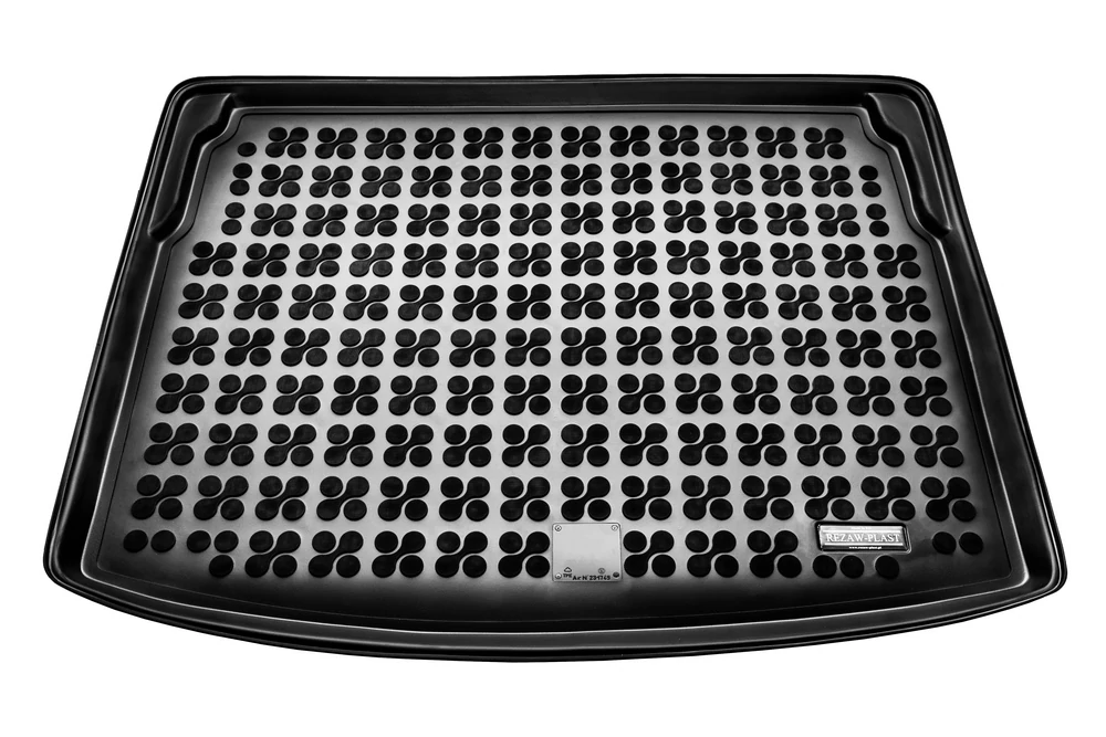 Toyota AURIS II Ferdehátú Rezaw-Plast 231749 fekete TPE szintetikus gumi csomagtértálca