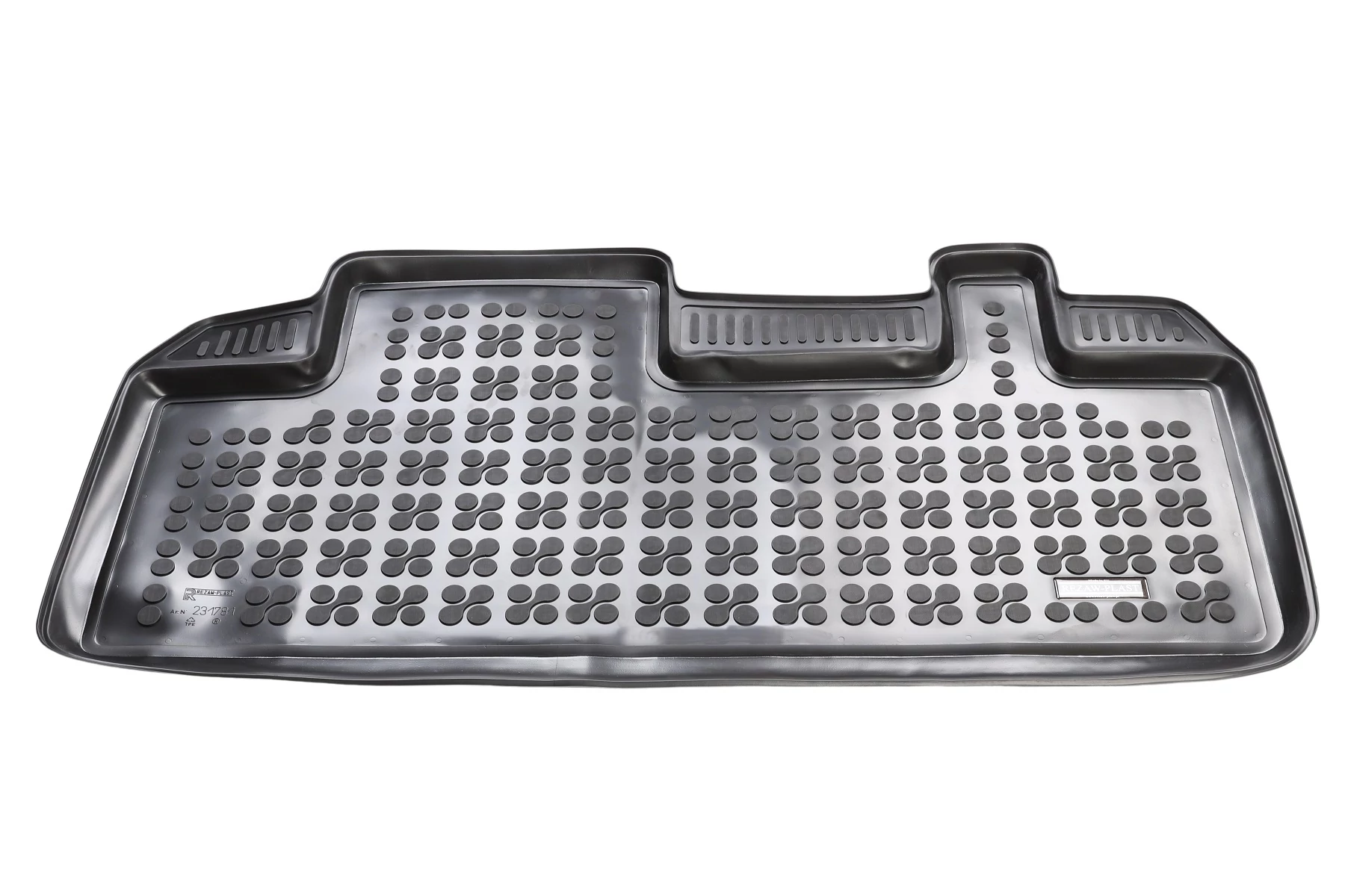 Toyota SIENNA III Rezaw-Plast 231781 fekete TPE szintetikus gumi csomagtértálca