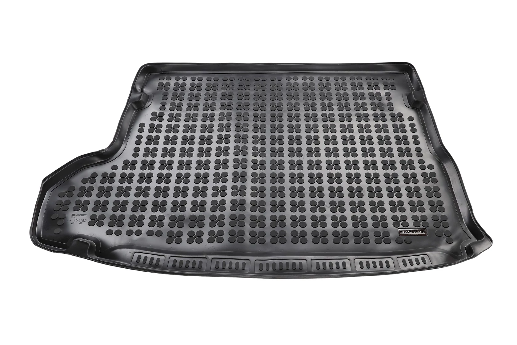 Toyota HIGHLANDER III XV50 Hybrid Rezaw-Plast 231782 fekete TPE szintetikus gumi csomagtértálca