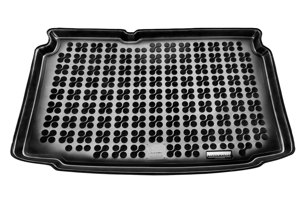 VW Volkswagen POLO V Ferdehátú Rezaw-Plast 231853 fekete TPE szintetikus gumi csomagtértálca