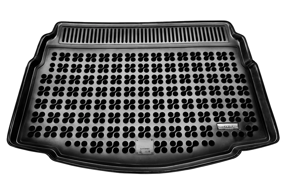 VW Volkswagen GOLF VII Ferdehátú Rezaw-Plast 231862 fekete TPE szintetikus gumi csomagtértálca