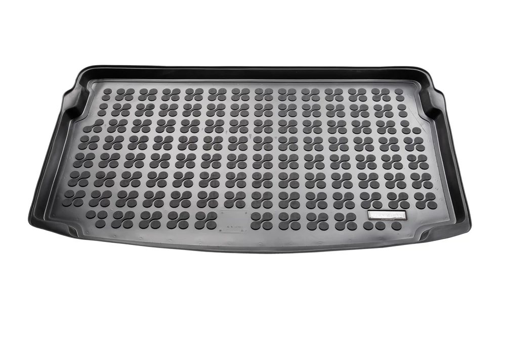 VW Volkswagen POLO VI Ferdehátú Rezaw-Plast 231882 fekete TPE szintetikus gumi csomagtértálca