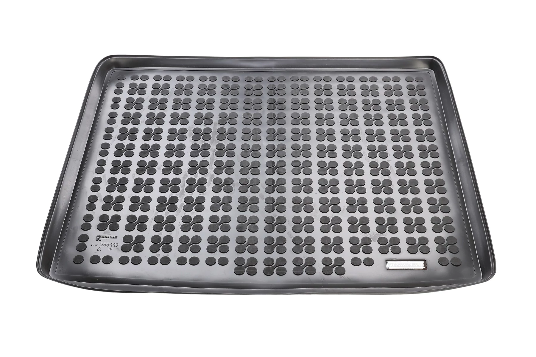 Jeep CHEROKEE KL Rezaw-Plast fekete TPE szintetikus gumi csomagtértálca 233113