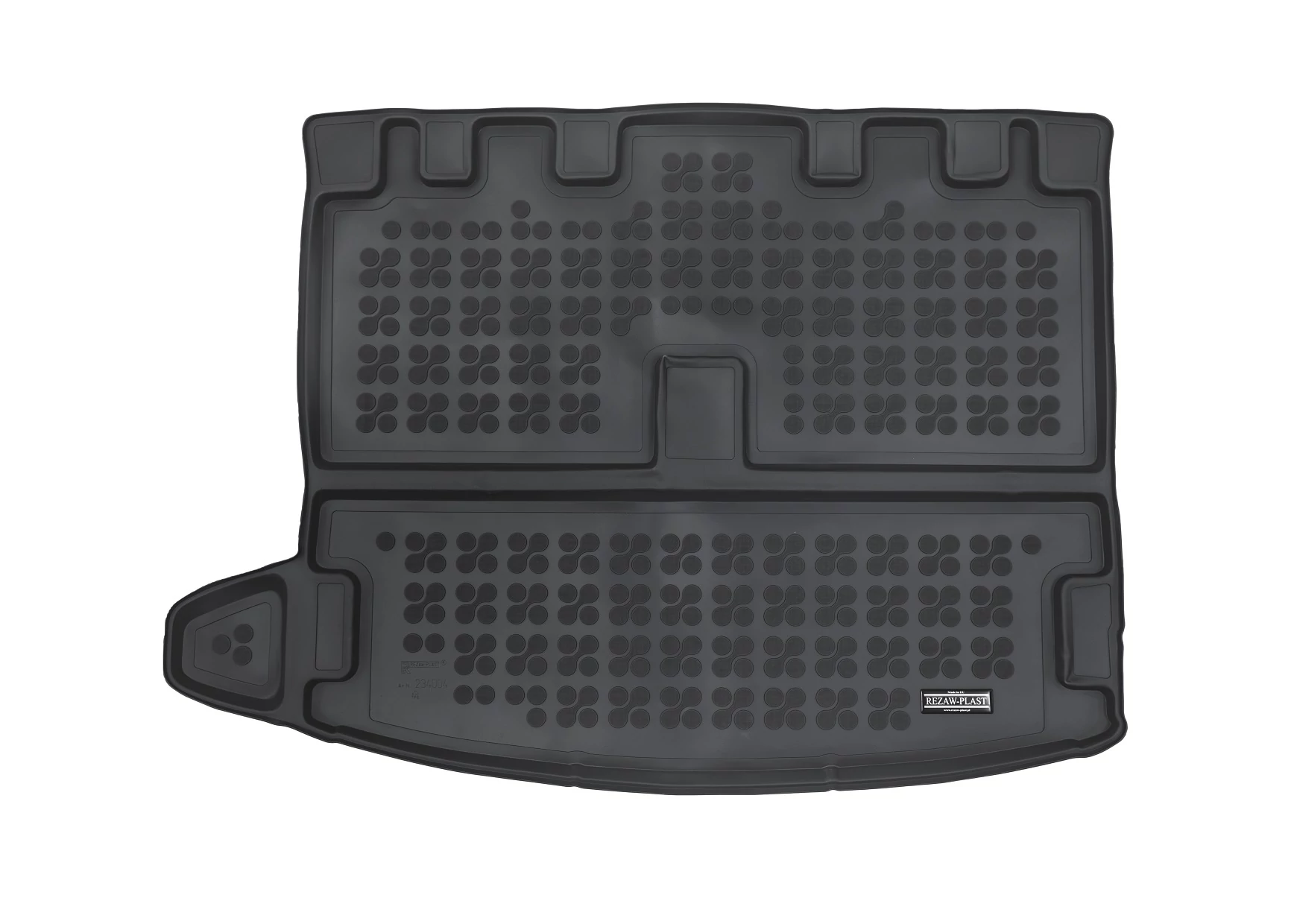 Dacia JOGGER Rezaw-Plast 234004 fekete TPE szintetikus gumi csomagtértálca