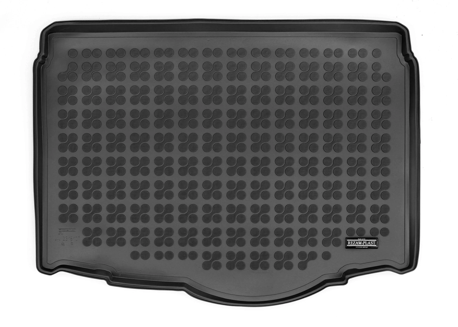 VW Volkswagen TAIGO Rezaw-Plast 2318107 fekete TPE szintetikus gumi csomagtértálca