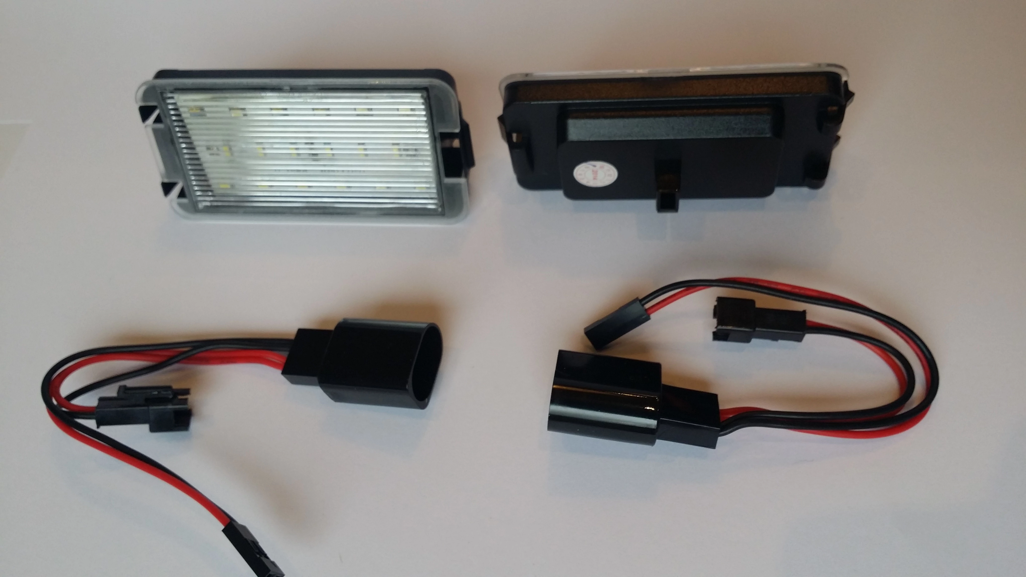 SEAT 6000K fehér SMD LED rendszámtábla világítás, több típushoz is jó