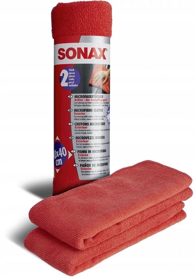 SONAX mikroszálas kültéri törlőkendő szett 416241 (2db)