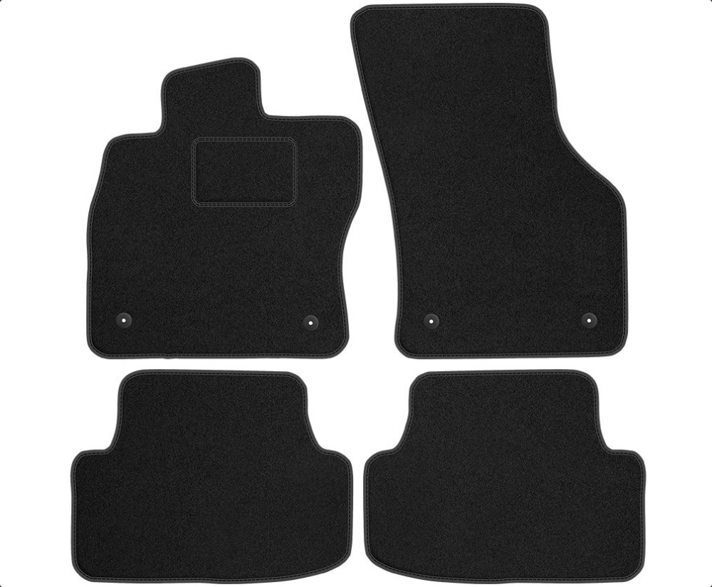 SEAT Leon III 2012-2020 fekete velúrszőnyeg szett