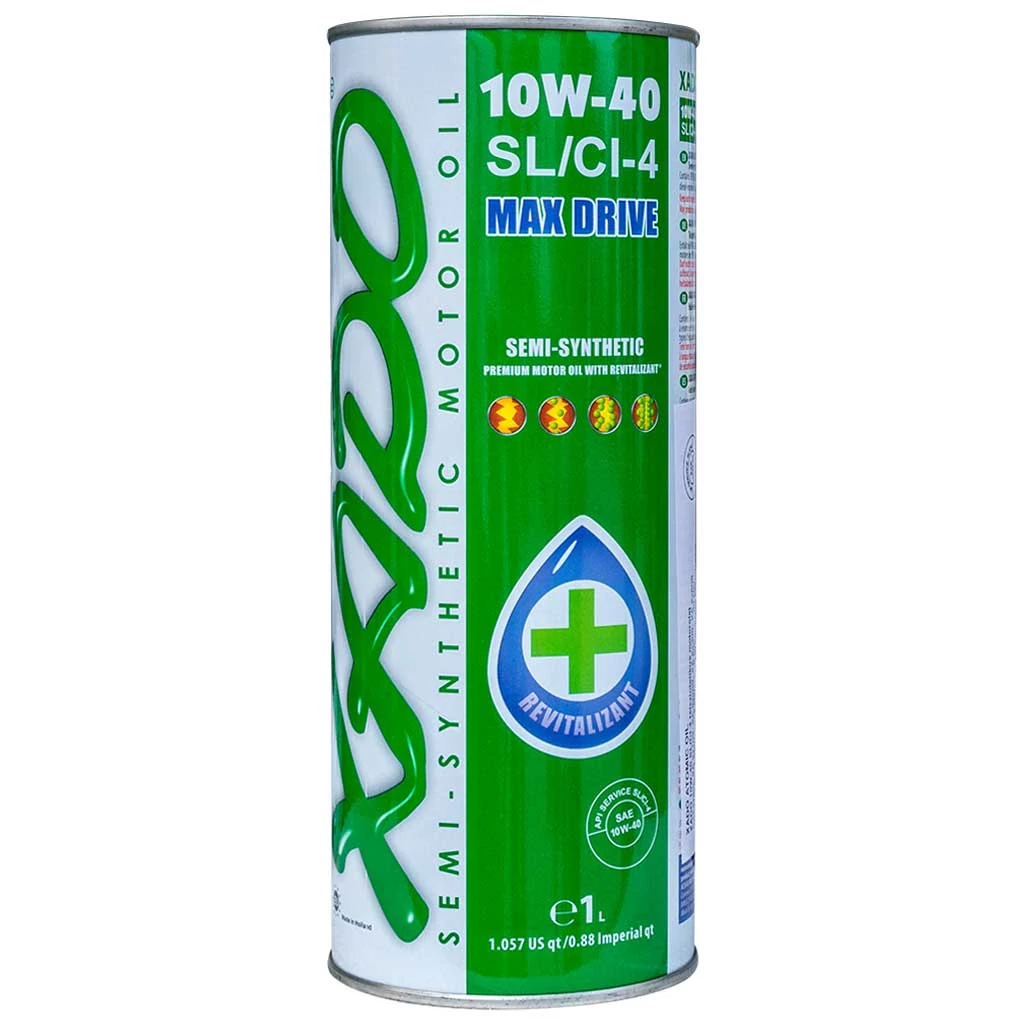 XADO Atomic 10W-40 SL/CI-4 1L kiszerelésű félszintetikus motorolaj 20109