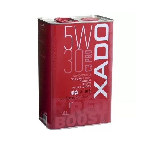 XADO Atomic 5W-30 C3 PRO RED BOOST 4L kiszerelésű szintetikus motorolaj 26268