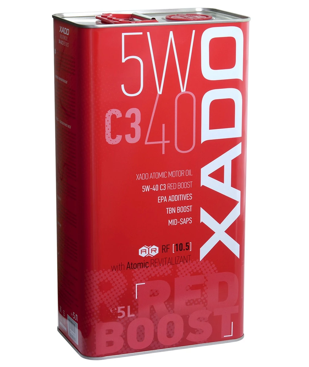 XADO Atomic 5W-40 C3 RED BOOST 4L kiszerelésű szintetikus motorolaj 26222
