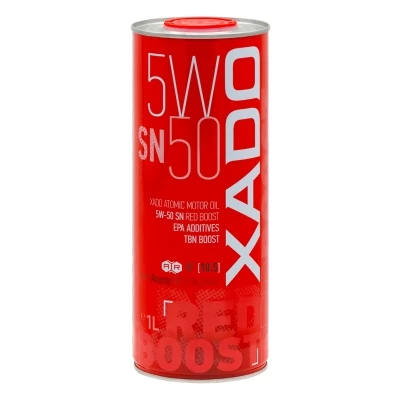 XADO 5W-50 SN RED BOOST 1L kiszerelésű szintetikus motorolaj 25193