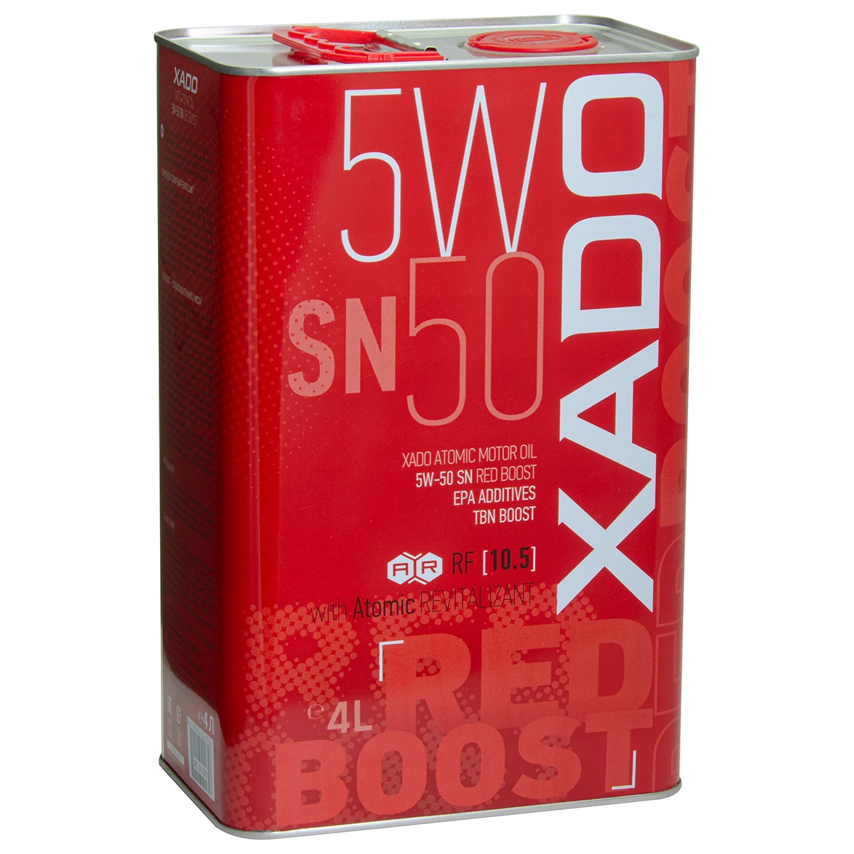 XADO 5W-50 SN RED BOOST 4L kiszerelésű szintetikus motorolaj 25293
